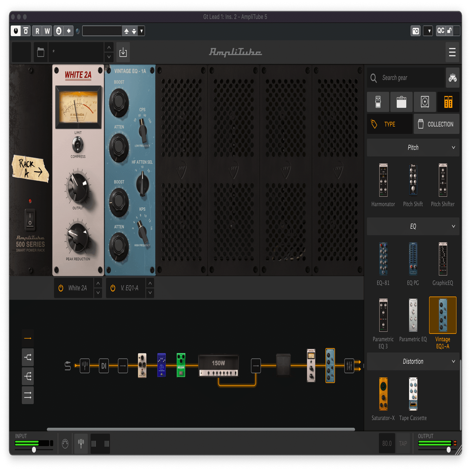 AmpliTubeでの基本的な音の作り方(ハイゲイン編)｜Croquetteギター機材研究
