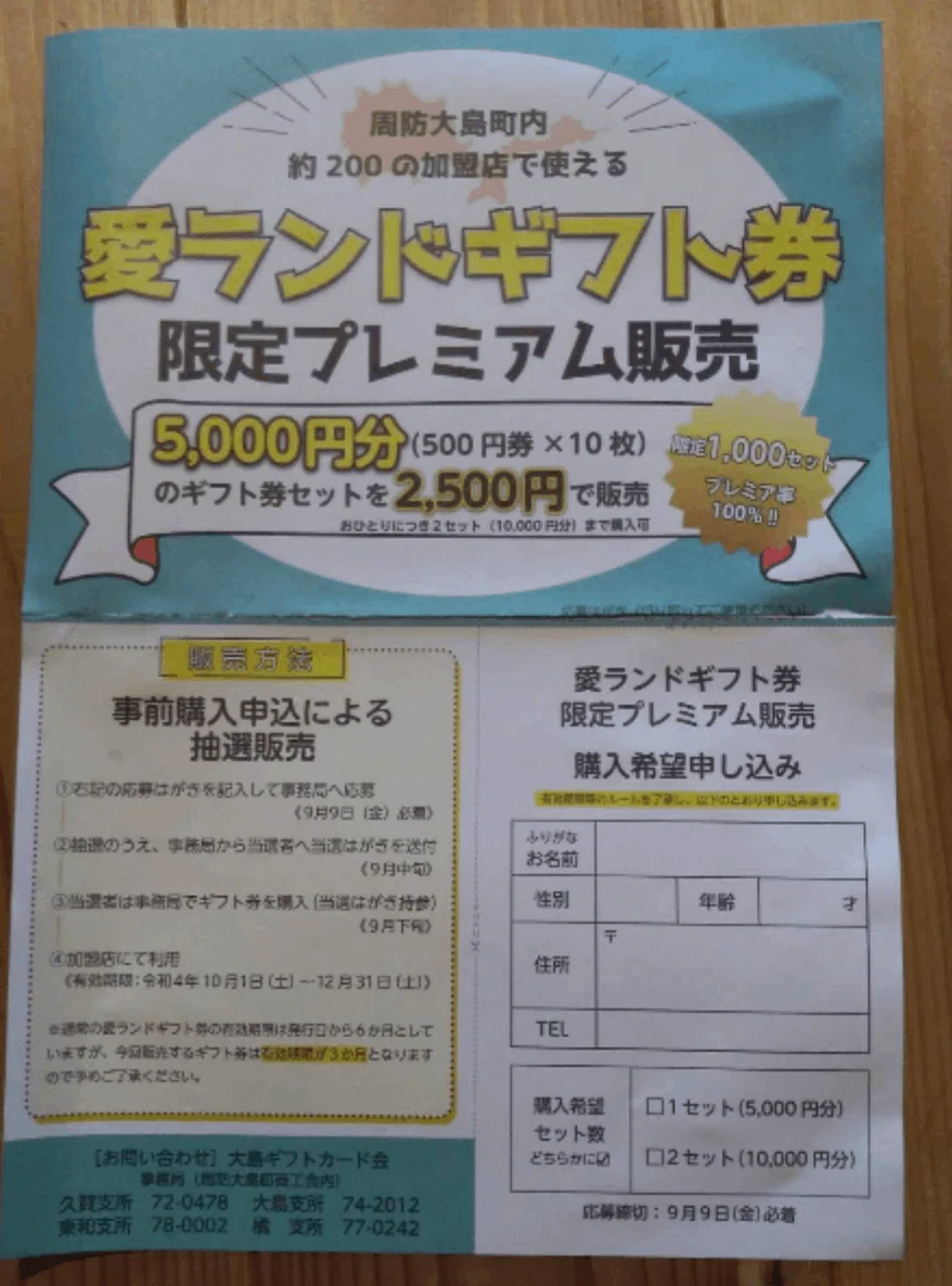 コロナ禍のクーポン券事業…既存の商品券じゃだめ?|白鳥のりこ@周防大島町 コロナ禍のクーポン券事業…既存の商品券じゃだめ?|白鳥のりこ@周防大島町
