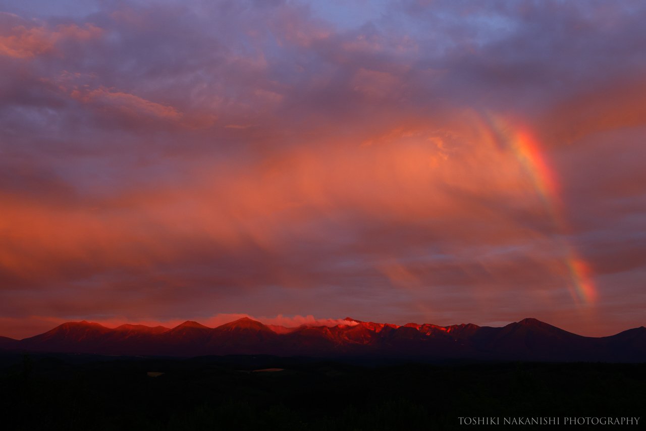 夕方の虹 中西敏貴 Note