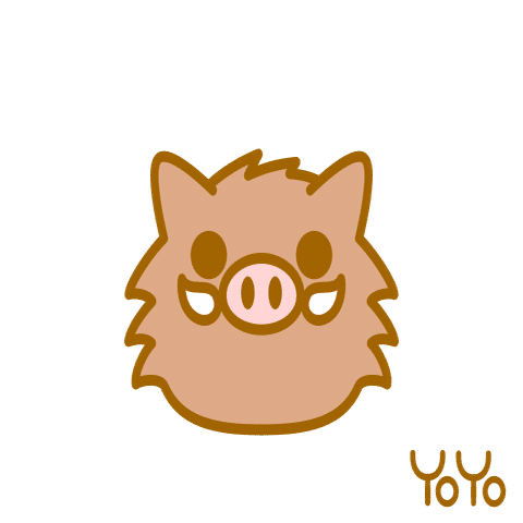 ブタ図鑑 No 3 よーよー Note