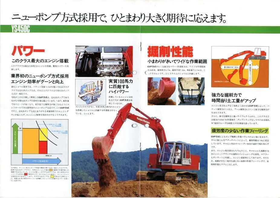 油谷重工 ユタニショベル YS300｜建設機械化ライブラリー