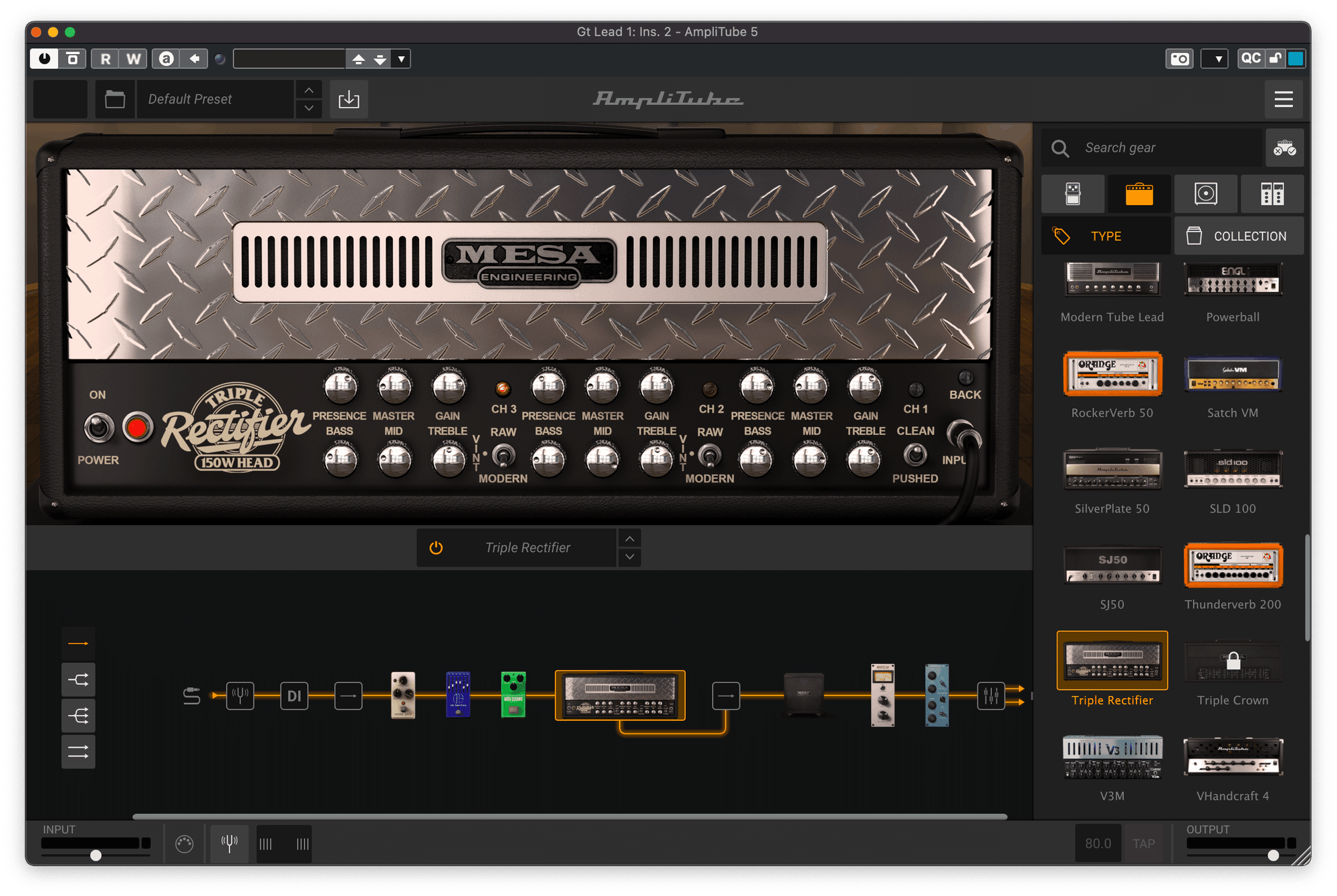 AmpliTubeでの基本的な音の作り方(ハイゲイン編)|Croquetteギター機材研究 AmpliTubeでの基本的な音の作り方(ハイゲイン編)|Croquetteギター機材研究