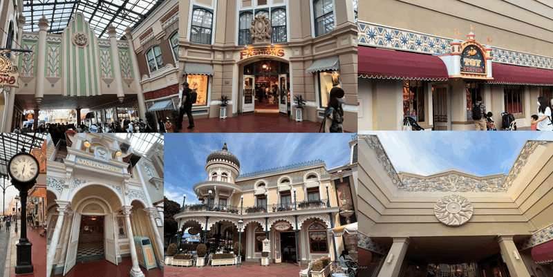 ディズニーランドで配色と建築様式の観察をしてみた デザインの観察 2 鮎 Note