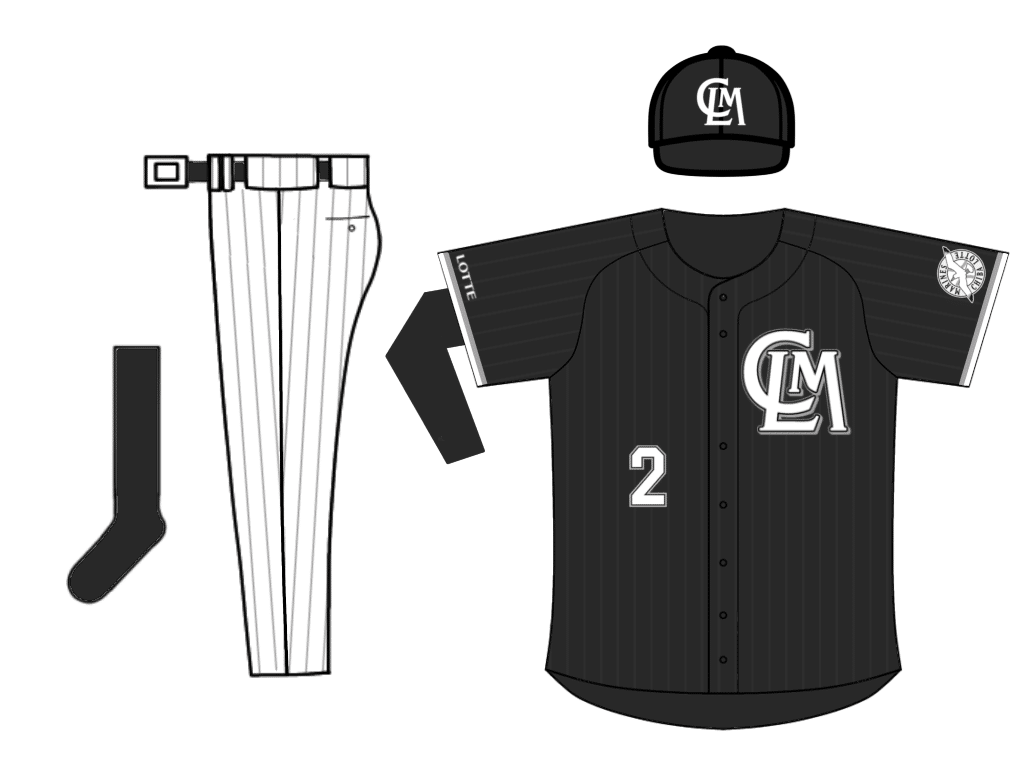 ロッテジャイアンツ LOTTE ストライプ ユニフォーム 新品タグ付き 2026