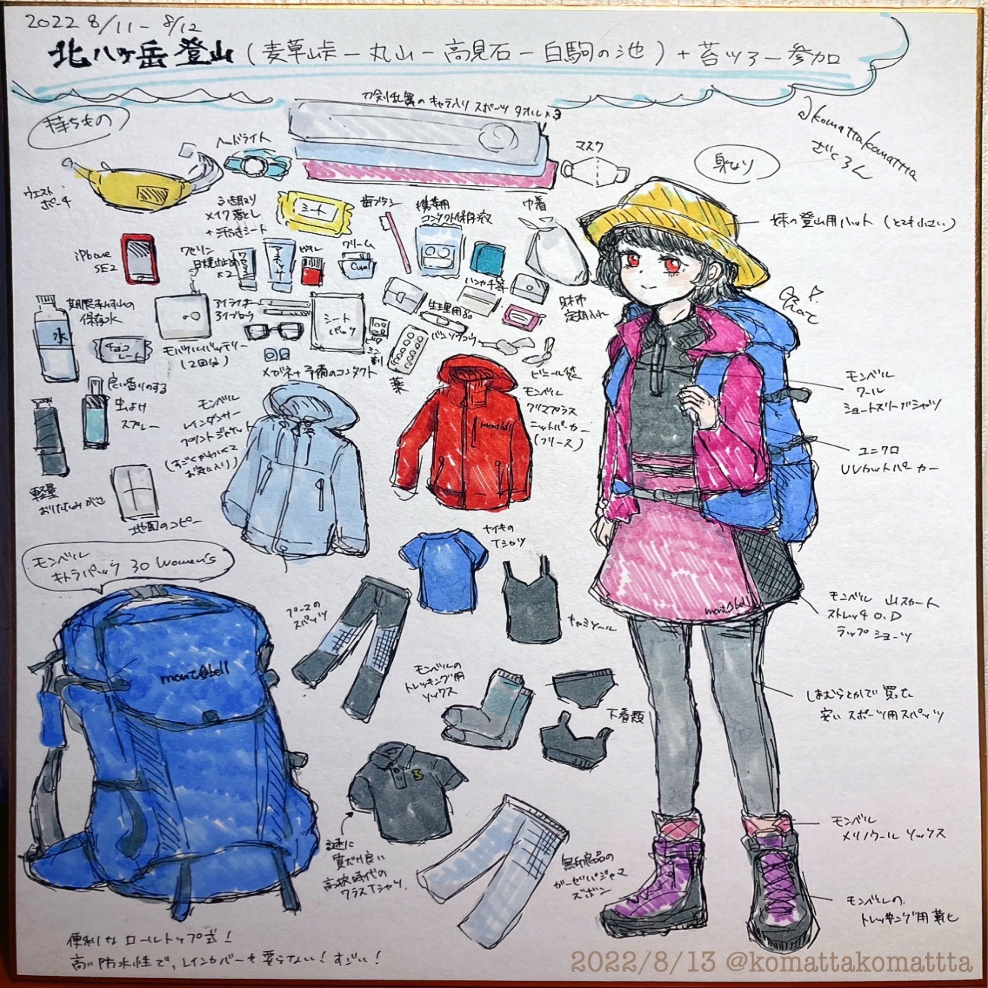 2811北八ヶ岳登山 苔ツアー ざくろん Note