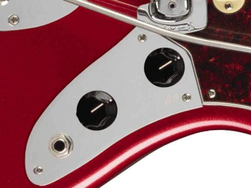 ジャズマスター(ギター)アノダイズドピックガード Red 赤 Fender