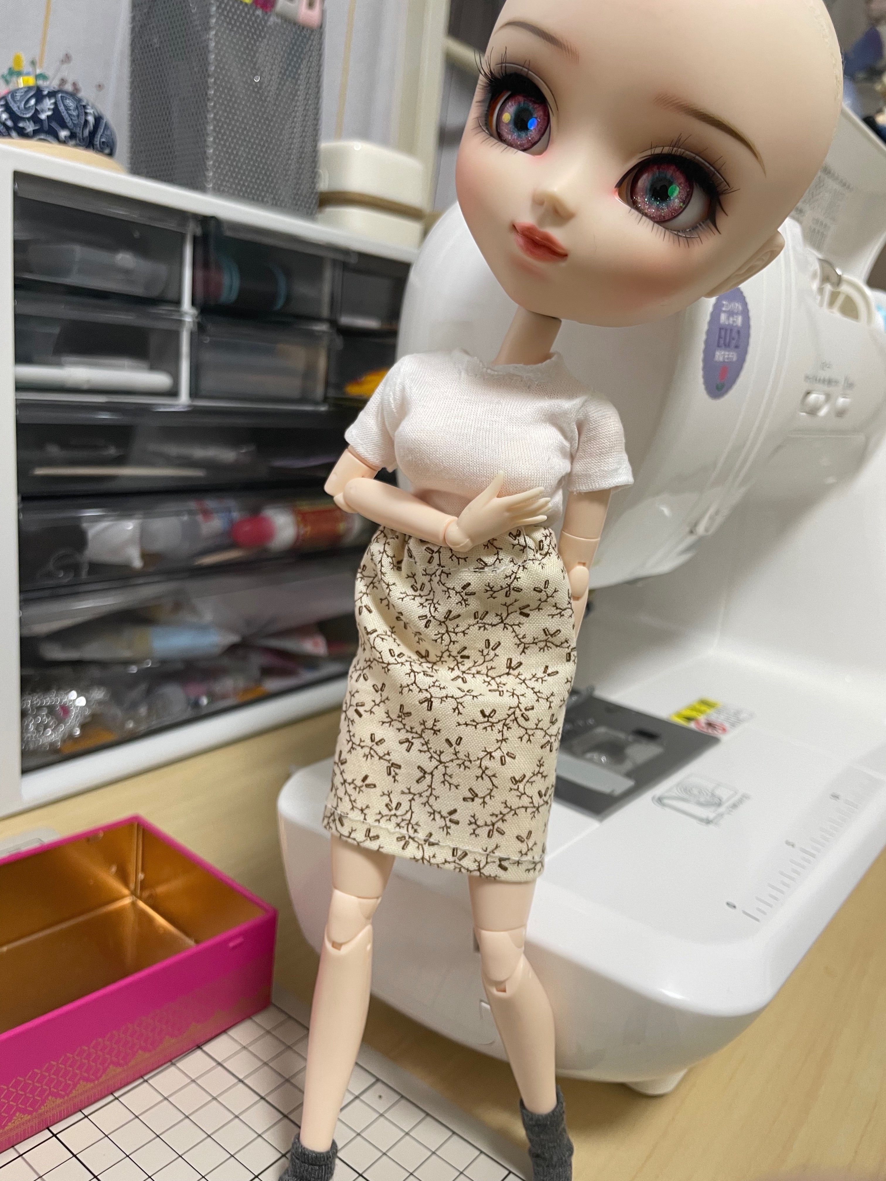 プーリップをオビツ27ボディにカスタム｜しちみ