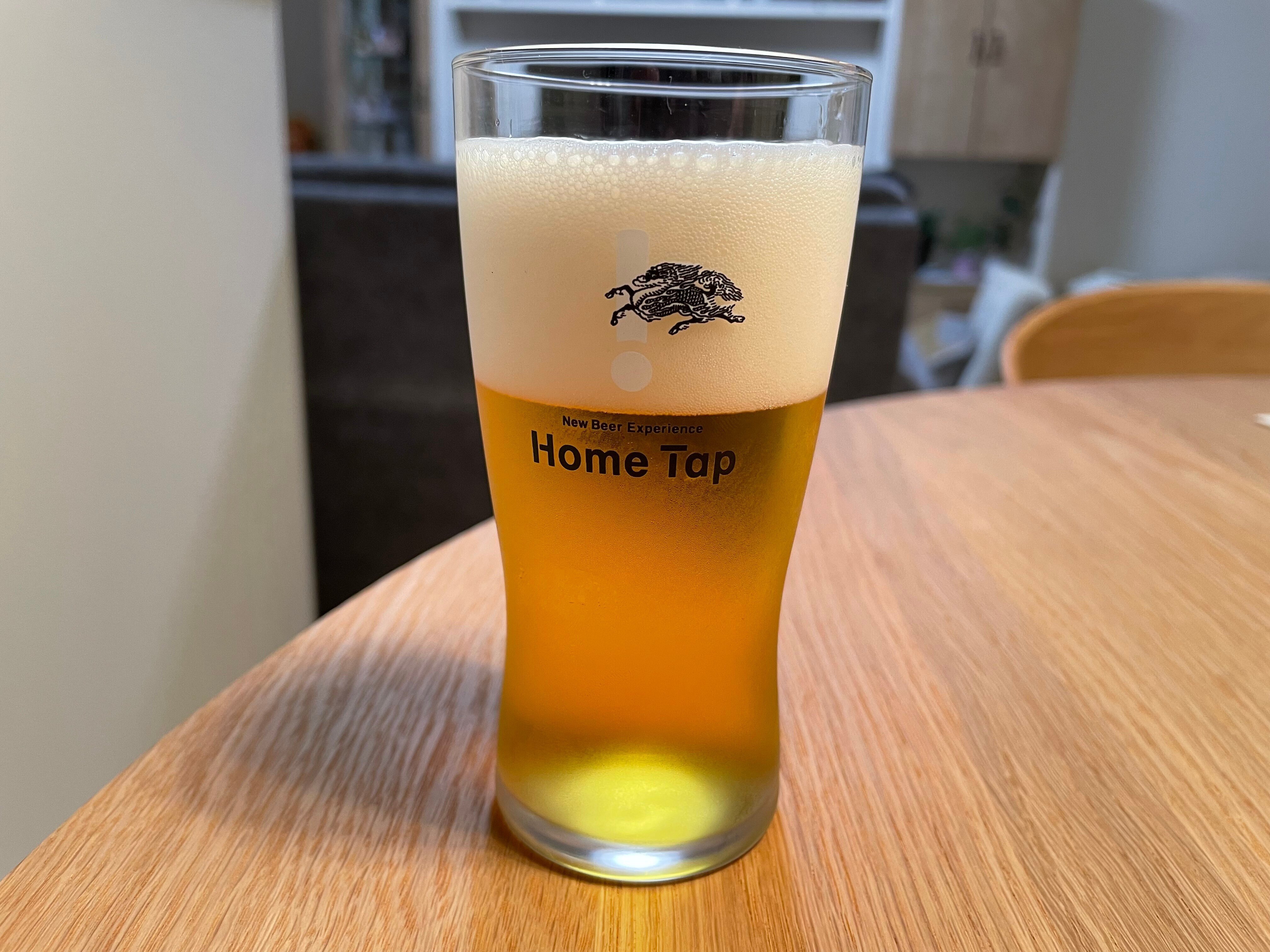 キリンホームタップ」が届いたので、さっそく飲んでみた｜ギフテッドな