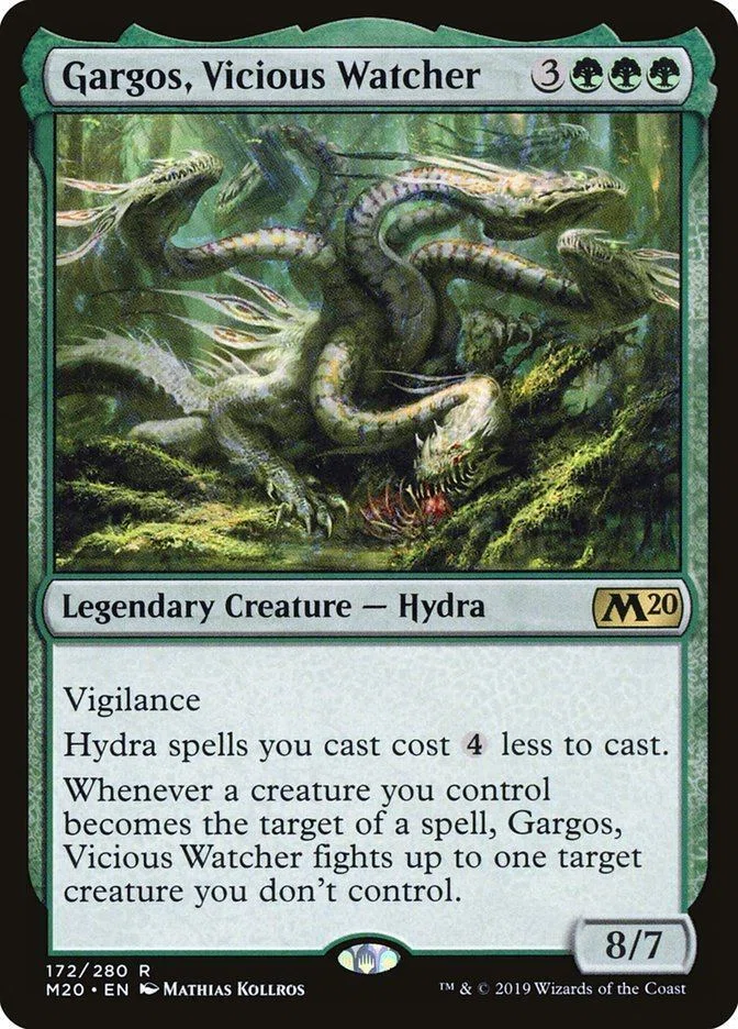 蓮屋・構築済《凶暴な見張り、ガーゴス/Gargos, Vicious Watcher》｜蓮屋