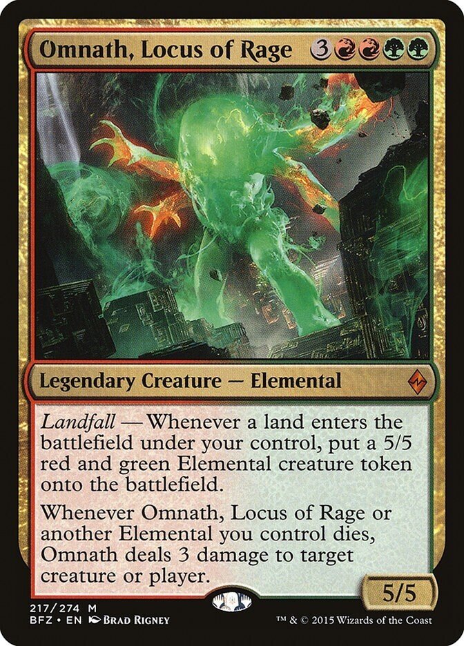 MTG マナの座、オムナス　日語統率者デッキ 雑記95《マナの座、オムナス》 | カジュアル統率者.com