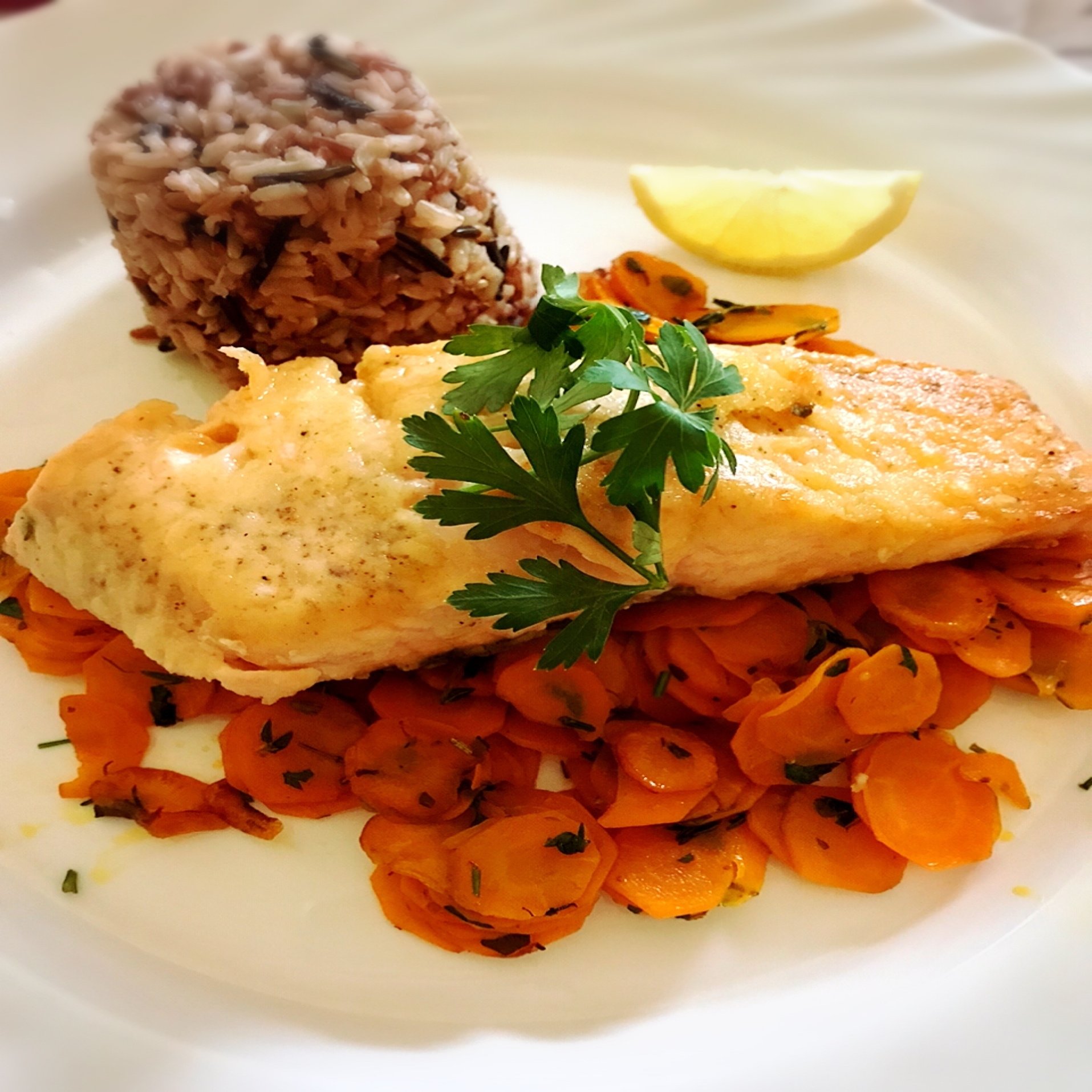 ささっと鮭とにんじんのソテー Yoko De ドイツ暮らし Note