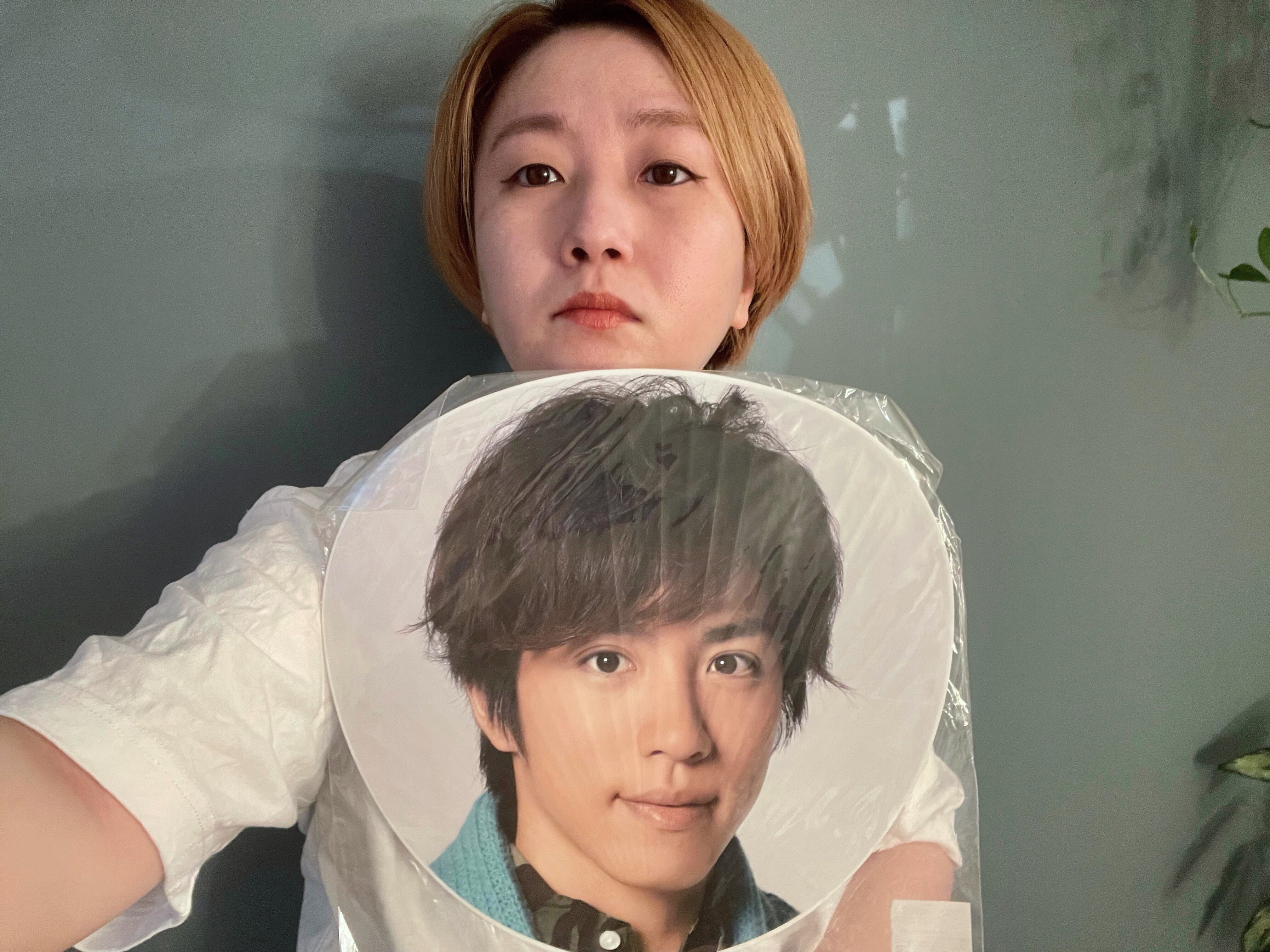 村上さん顔うちわお焚き上げ➉「KANJANI∞ 五大ドームTOUR EIGHT