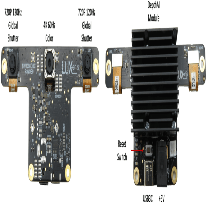 AI製品開発に欠 Opencv DepthAIカメラ