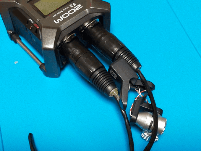 ZOOM F3などに使える直付けXYマイク作ってみた！｜もとぴー