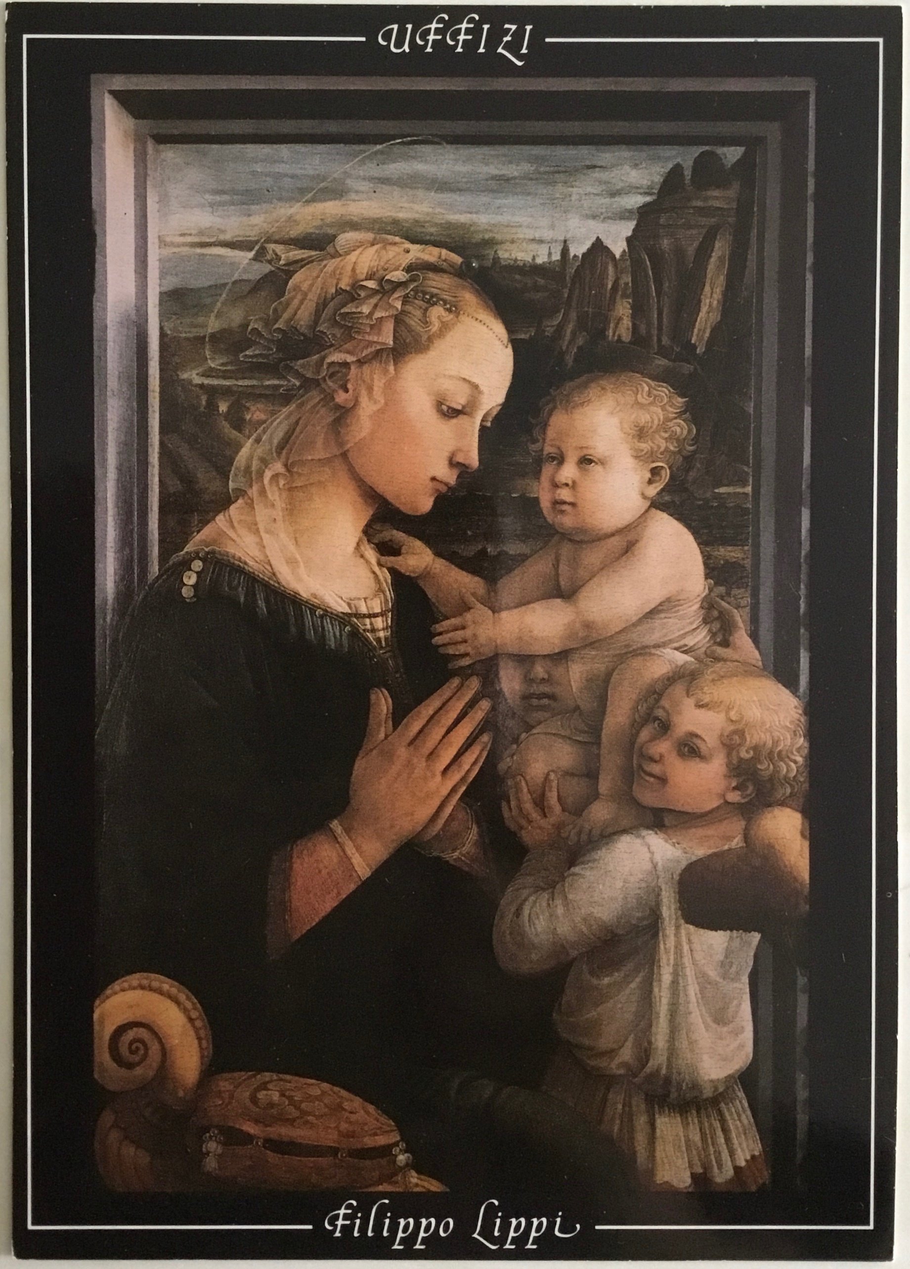 フィレンツェの美術絵葉書｜フランチェスカ