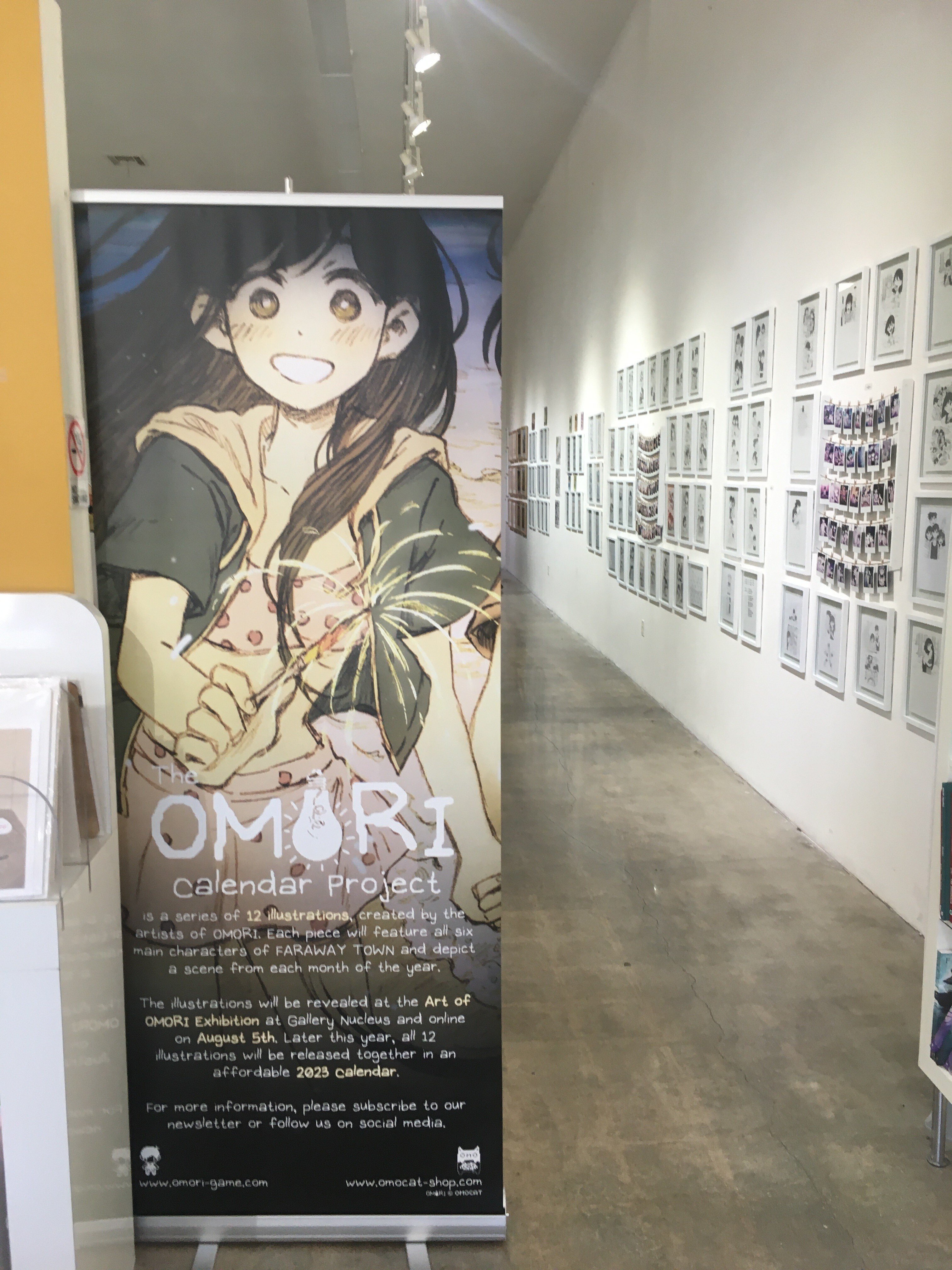 OMORI展（『THE ART OF OMORI』）に行ってみた。（⚠️spoiler、⚠️ネタバレあり）｜くろうふぃる