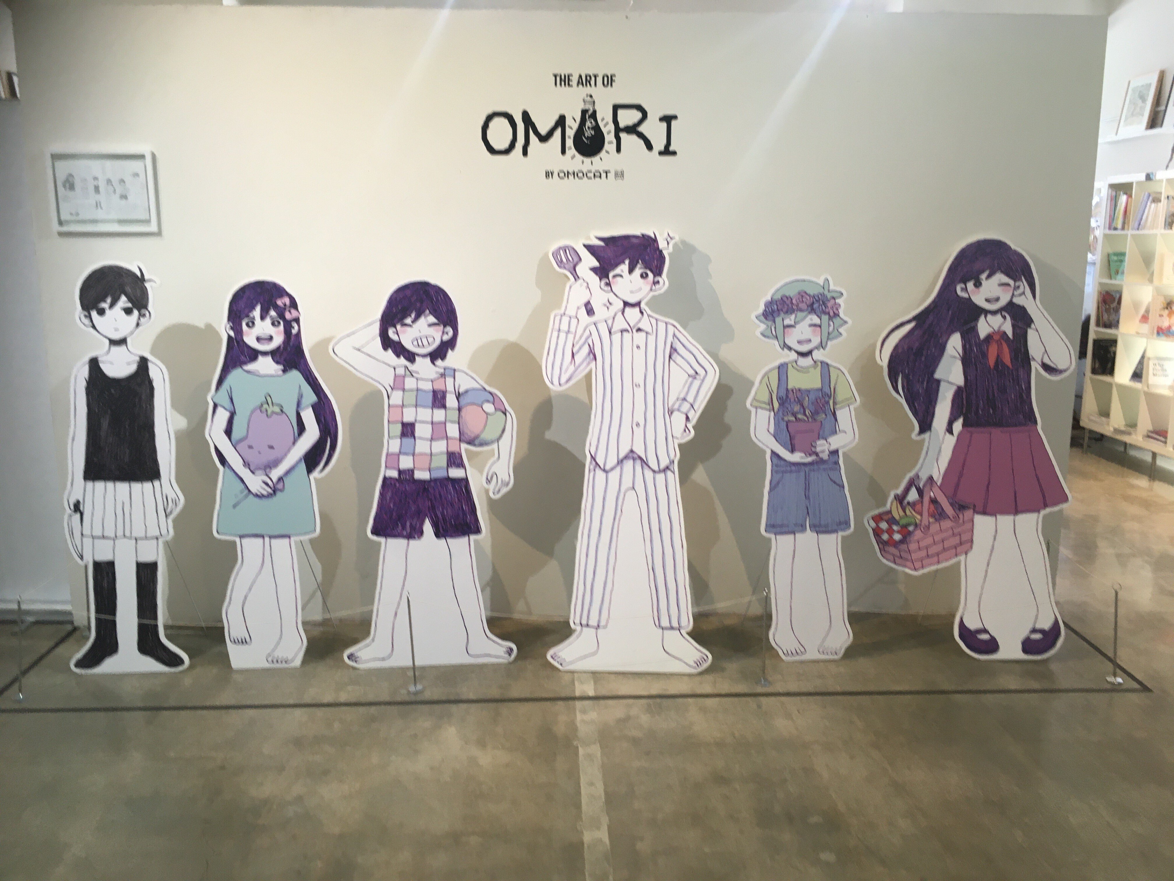 OMORI展（『THE ART OF OMORI』）に行ってみた。（⚠️spoiler