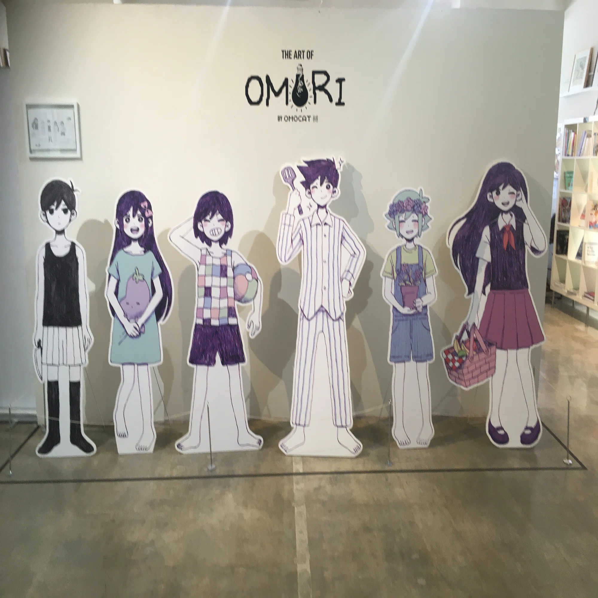 OMORI展（『THE ART OF OMORI』）に行ってみた。（⚠️spoiler 