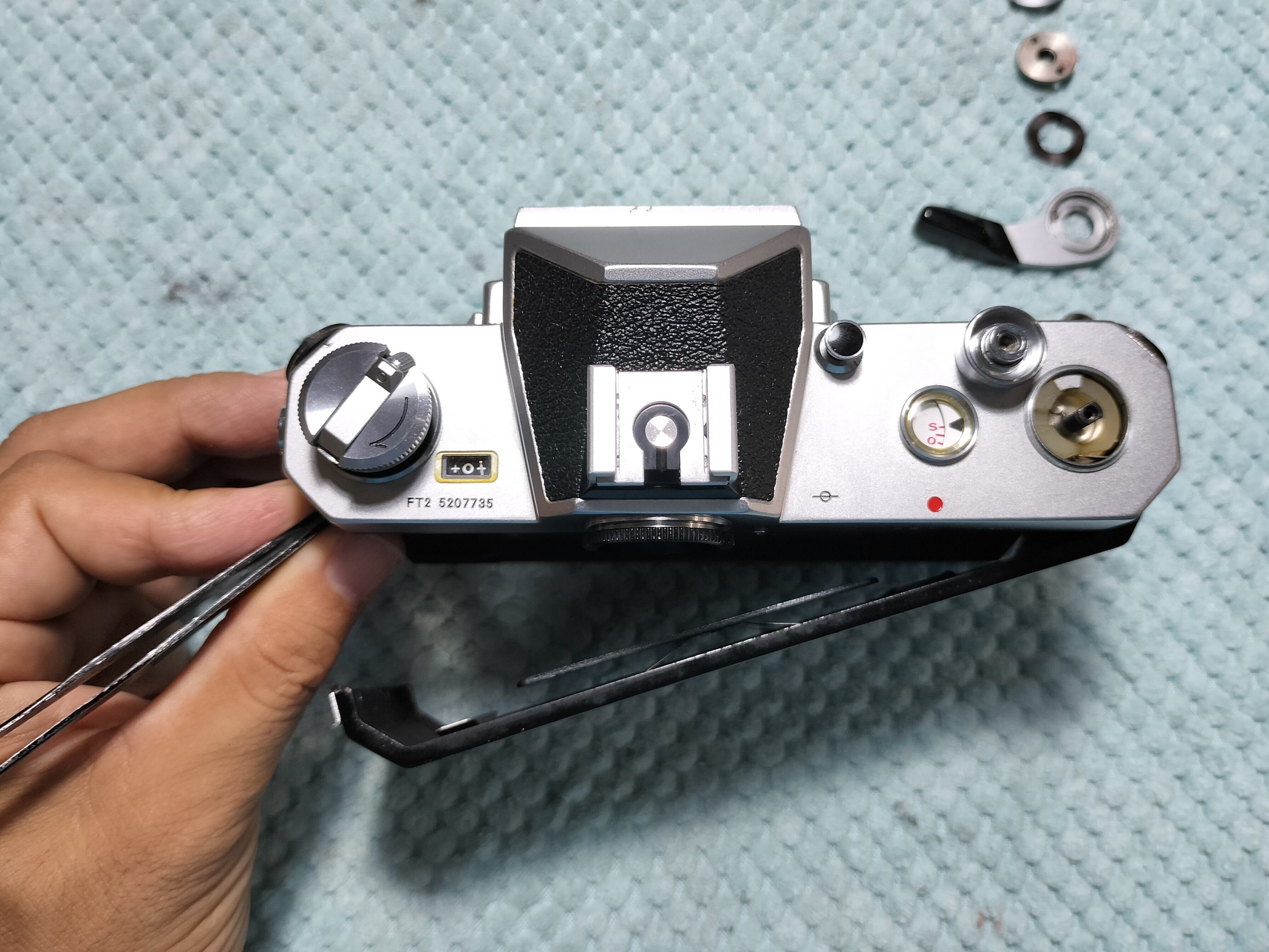 Nikon Nikomat FT2の分解|フィルムカメラ修理のアクアカメラ Nikon Nikomat FT2の分解|フィルムカメラ修理のアクアカメラ