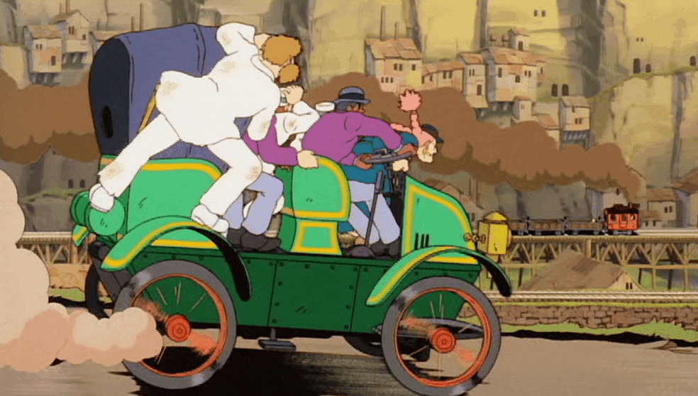 天空の城ラピュタ 電車】激レア/非売品]ジブリ 天空の城ラピュタ 車内