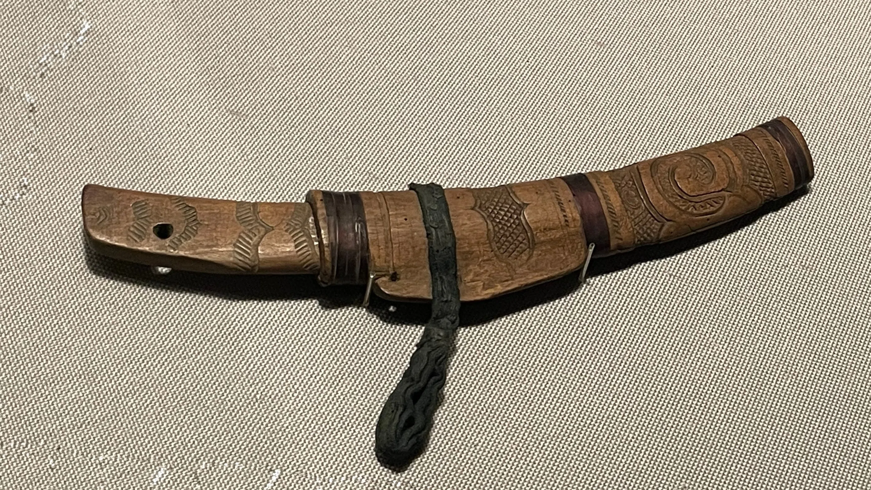 ゴールデンカムイの世界を深掘りできる東博16室〜マキリ（小刀）など
