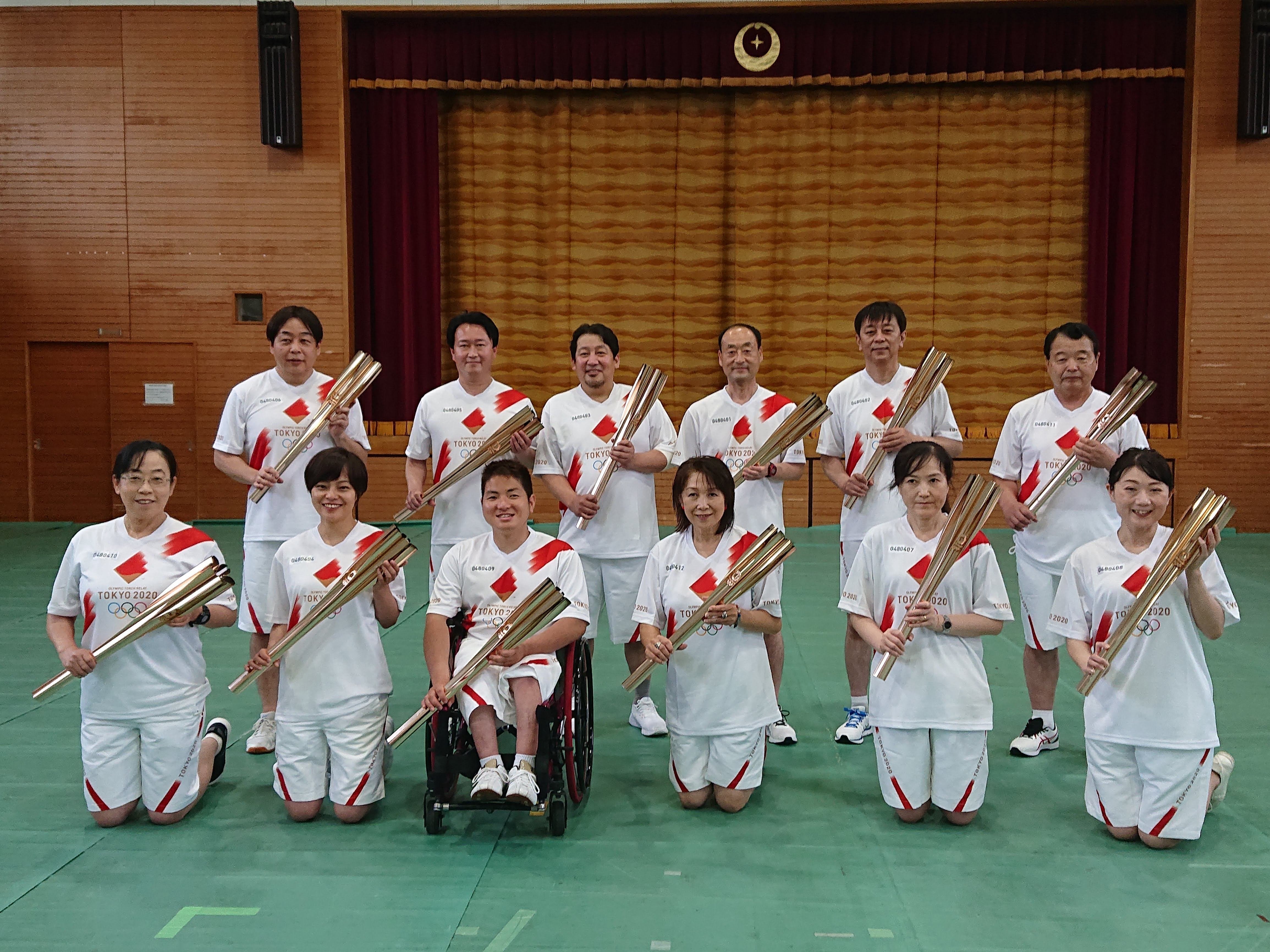 1000人以上に聖火トーチを手にしていただいた私が聖火ランナーになった