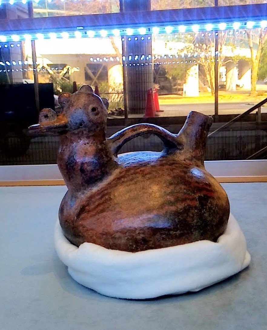 古代アンデス文明 注口双胴土器 ペルー 【公式通販】