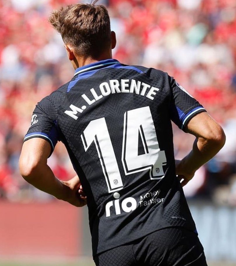 アトレティコ・マドリード M. LLORENTE 14 長袖ジャージ アトレティコ・マドリード M. LLORENTE 14 長袖ジャージ