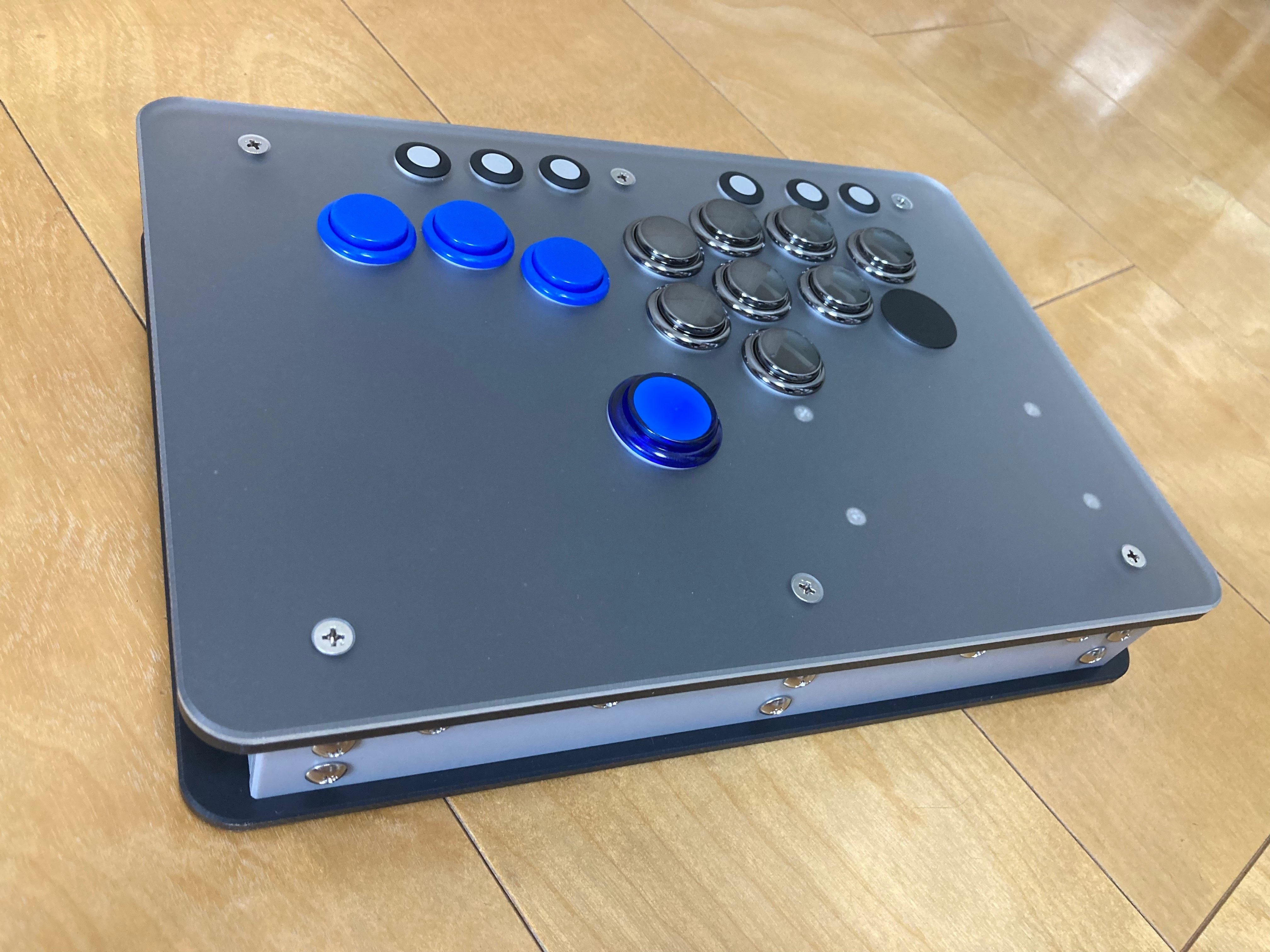 PUNKWORKSHOP mini hitbox レバーレスコントローラー 青-