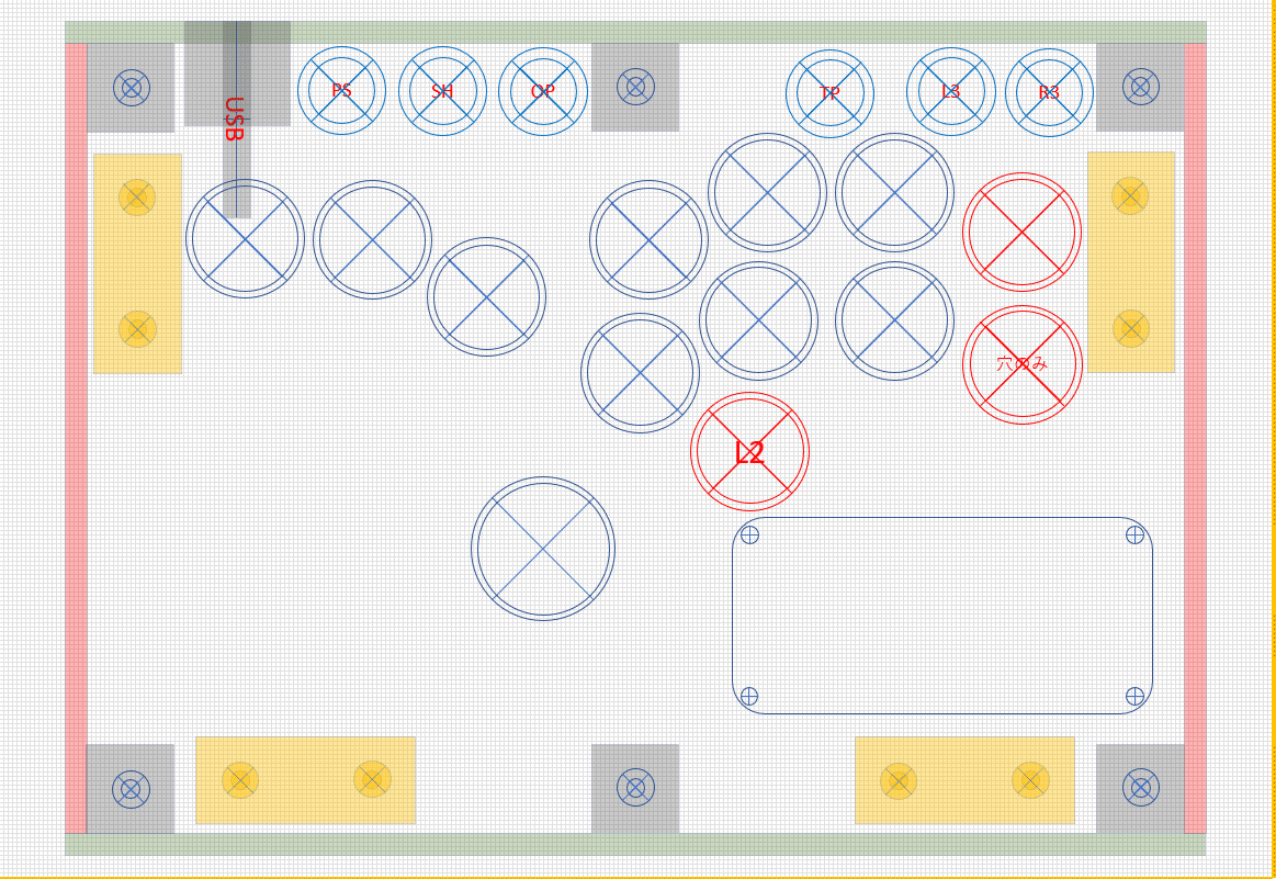 レバーレス　ケース+基盤のみ レバーレス ケース+基盤のみ ケース レバーレスタイプ | オーダー