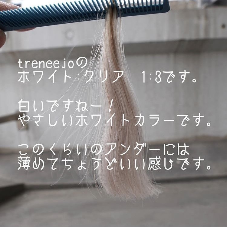 塩基性カラー 大人気シリーズ最新色『ベージュ、ペールホワイト』