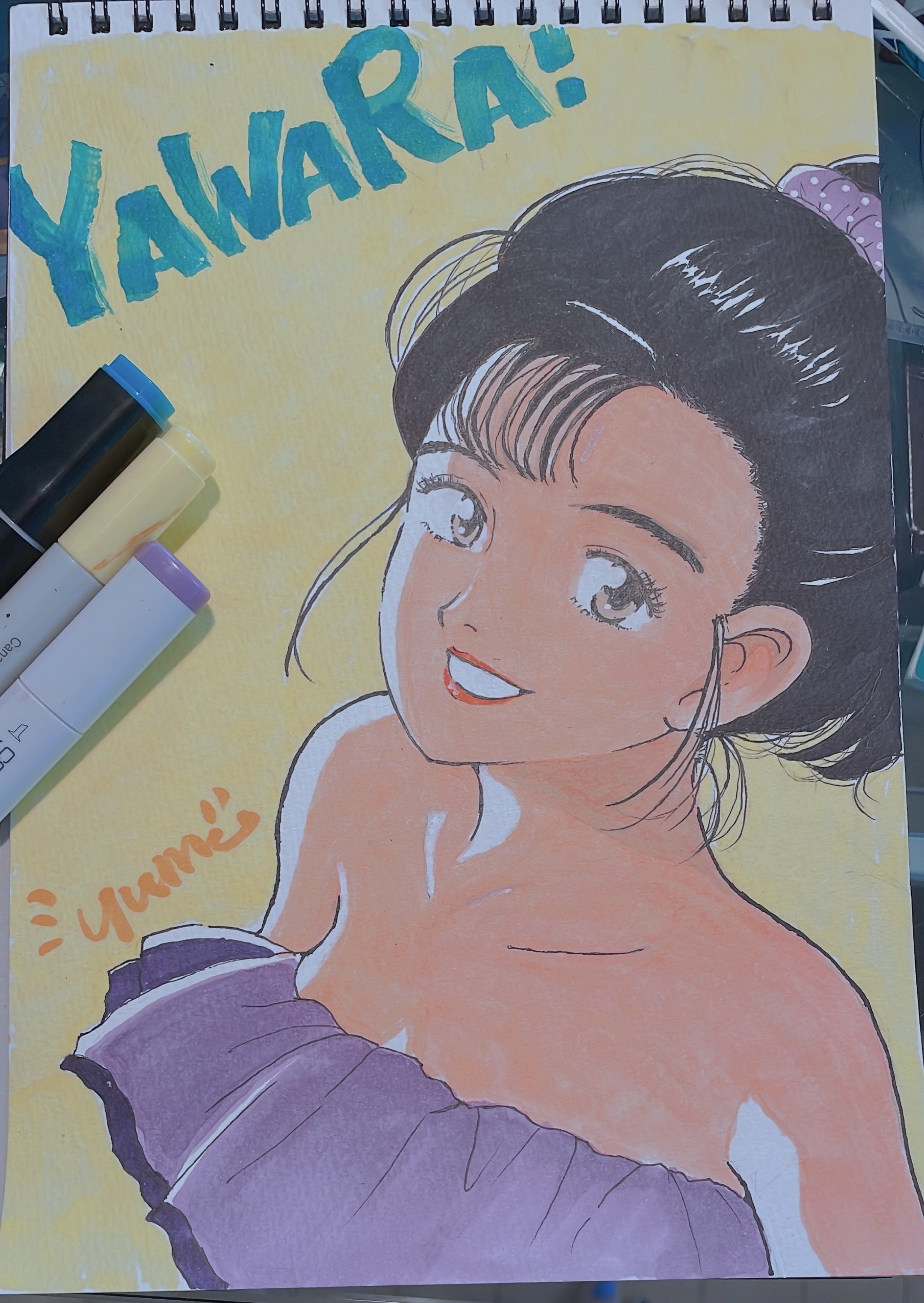 個人的にエモいアニメ模写 F W その１ Yawara ゆむ Note