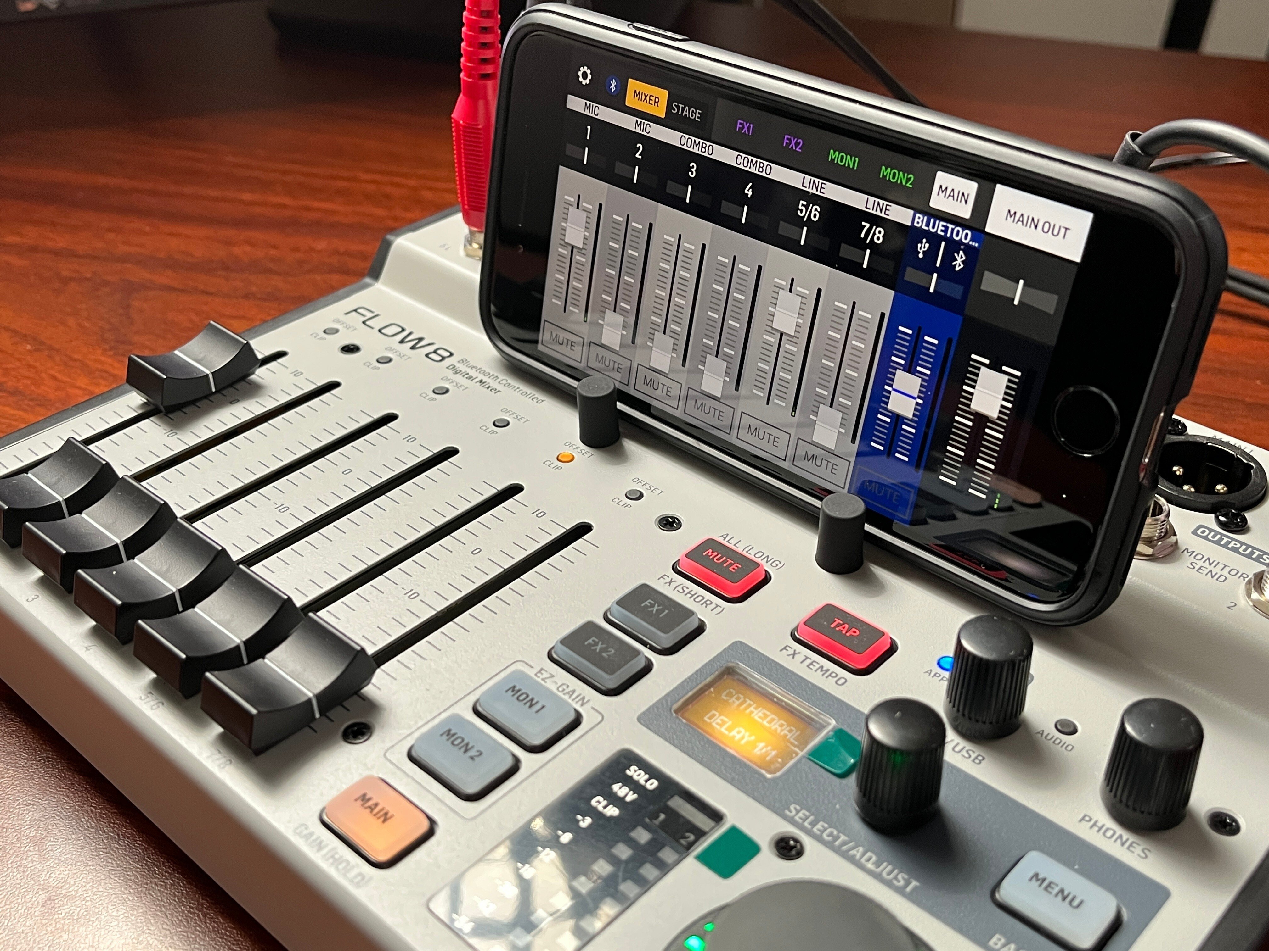 Behringer Flow 8ファーストインプレッション 〜Zoom L-8と比較 Behringer Flow 8ファーストインプレッション 〜Zoom L-8と比較