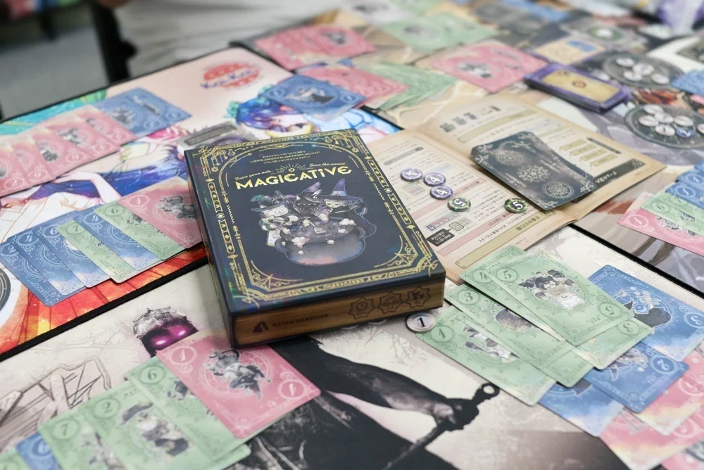A belated report on the "Board Game Test Play Session at Card Shop ...