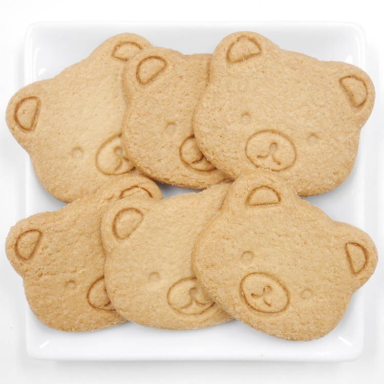 くまちゃんクッキー クマの顔型のプレーンクッキー 業務用 菓子 卸 エース Note
