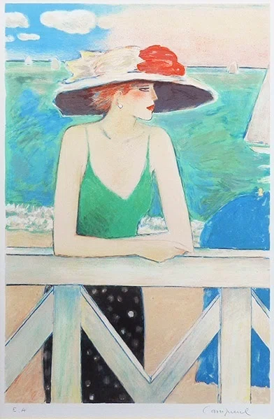 カシニョール、カトラン、ブラジリエ・・・ 現代フランス画家たちが