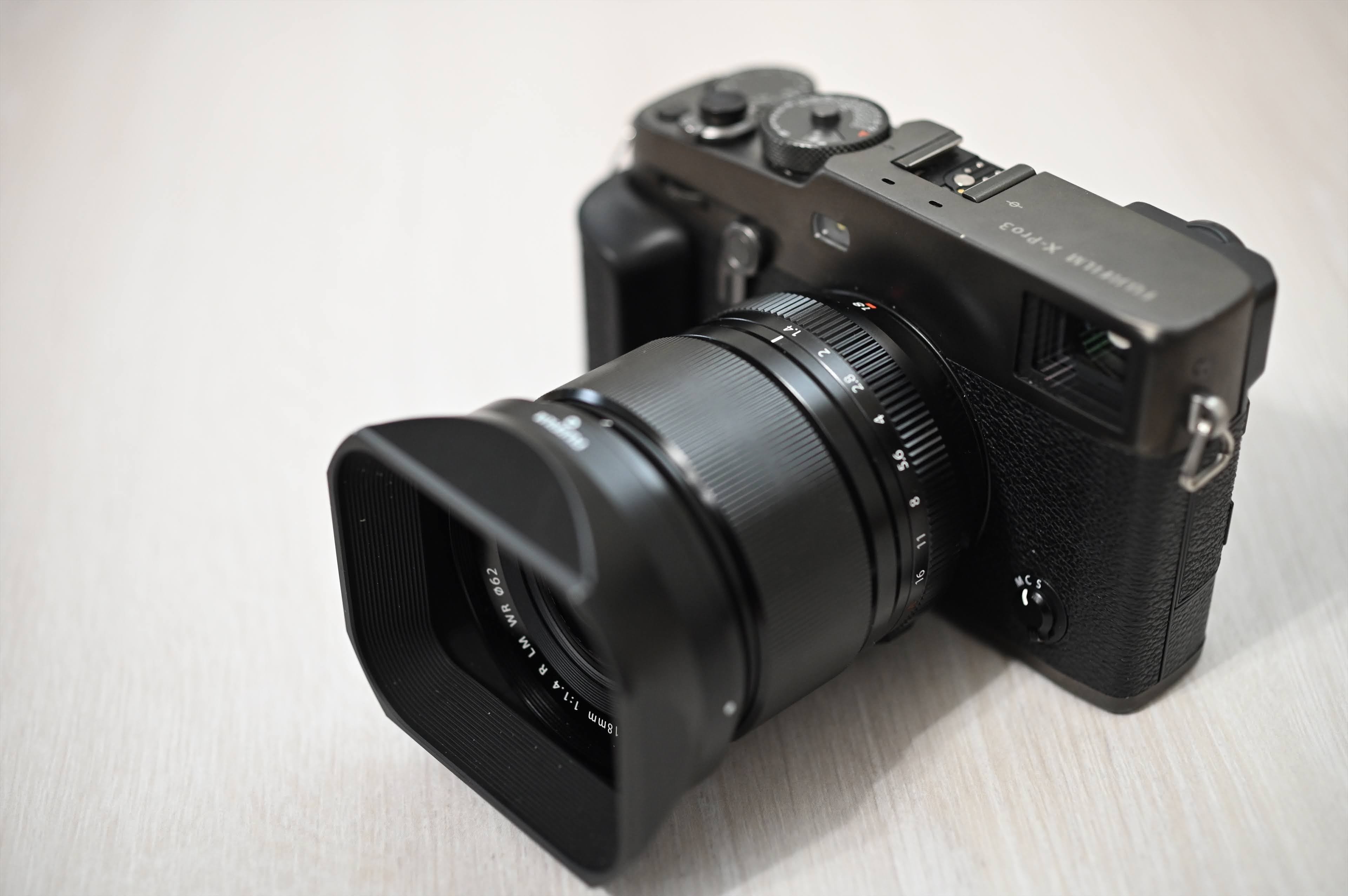 完全無欠レンズ】XF18mmF1.4 R LM WR x X-PRO3｜pepepe