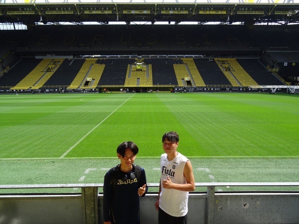 未知の体験へ ドルトムントスタジアムツアー Improveインプルーブ ドイツサッカー留学 Note 未知の体験へ ドルトムントスタジアムツアー Improveインプルーブ ドイツサッカー留学 Note