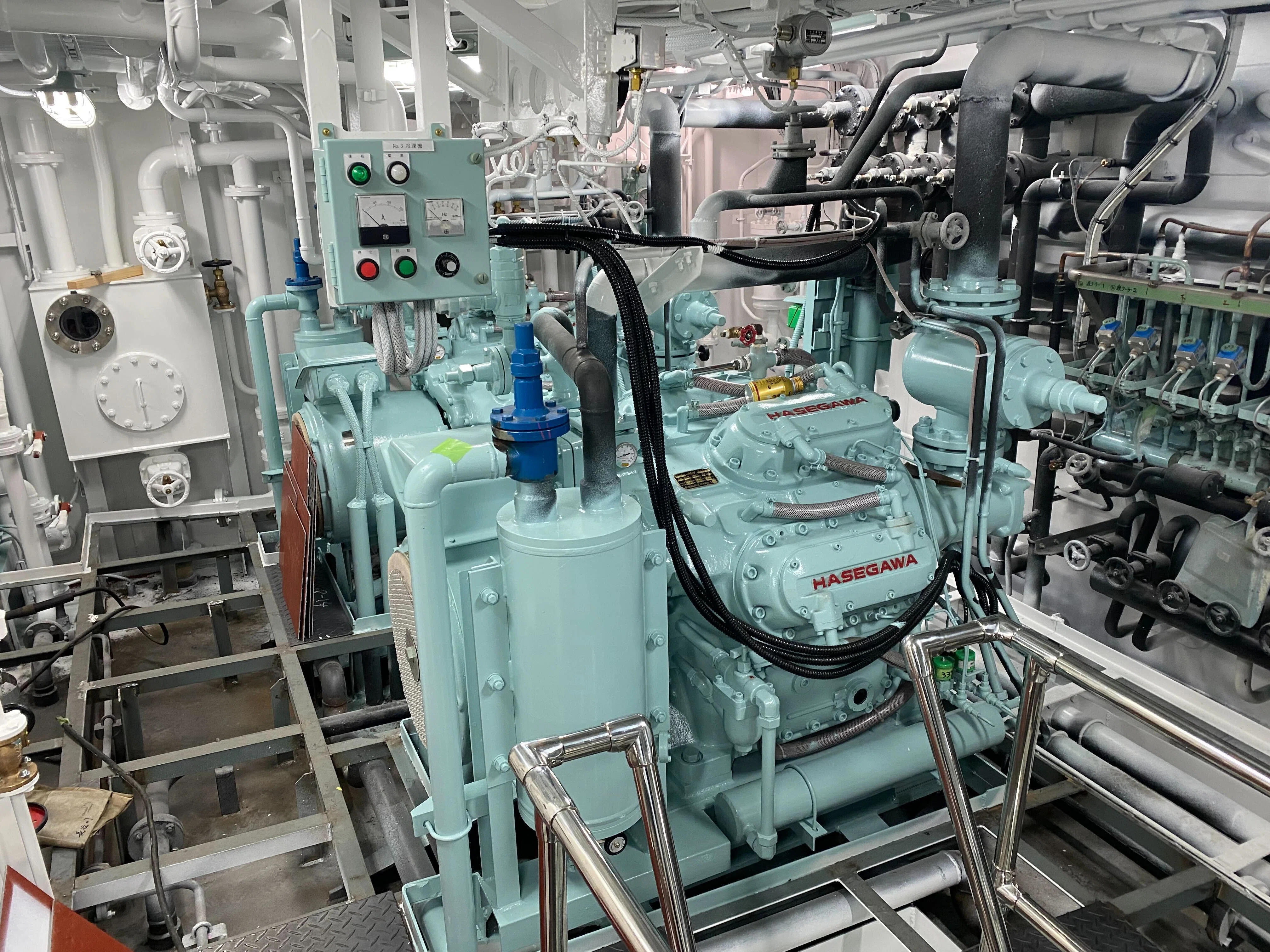未使用　檜　大漁船　網付　3尺　89.5㎝　舟盛料理　　26187 fukuji-net_f2-1375-4