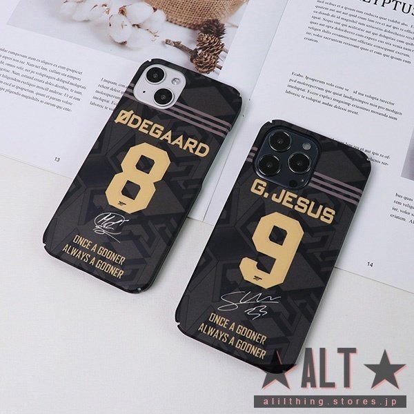 アーセナル 22/23 ウーデゴール 新品」アーセナル 22/23 アウェイユニ 背面デザイン ジェズス