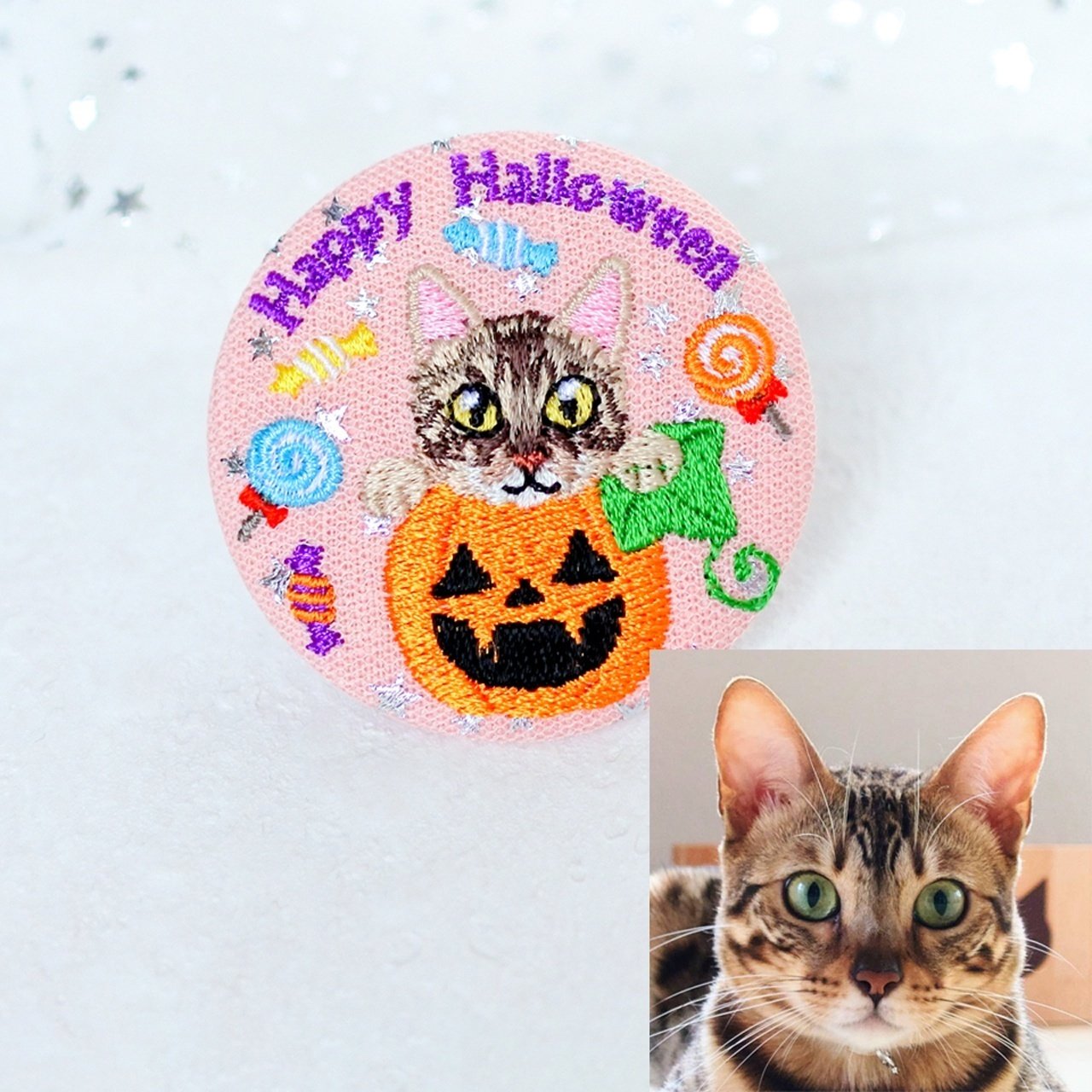 ハロウィン限定デザイン🎃うちの子缶バッジ8/28からオーダー開始します