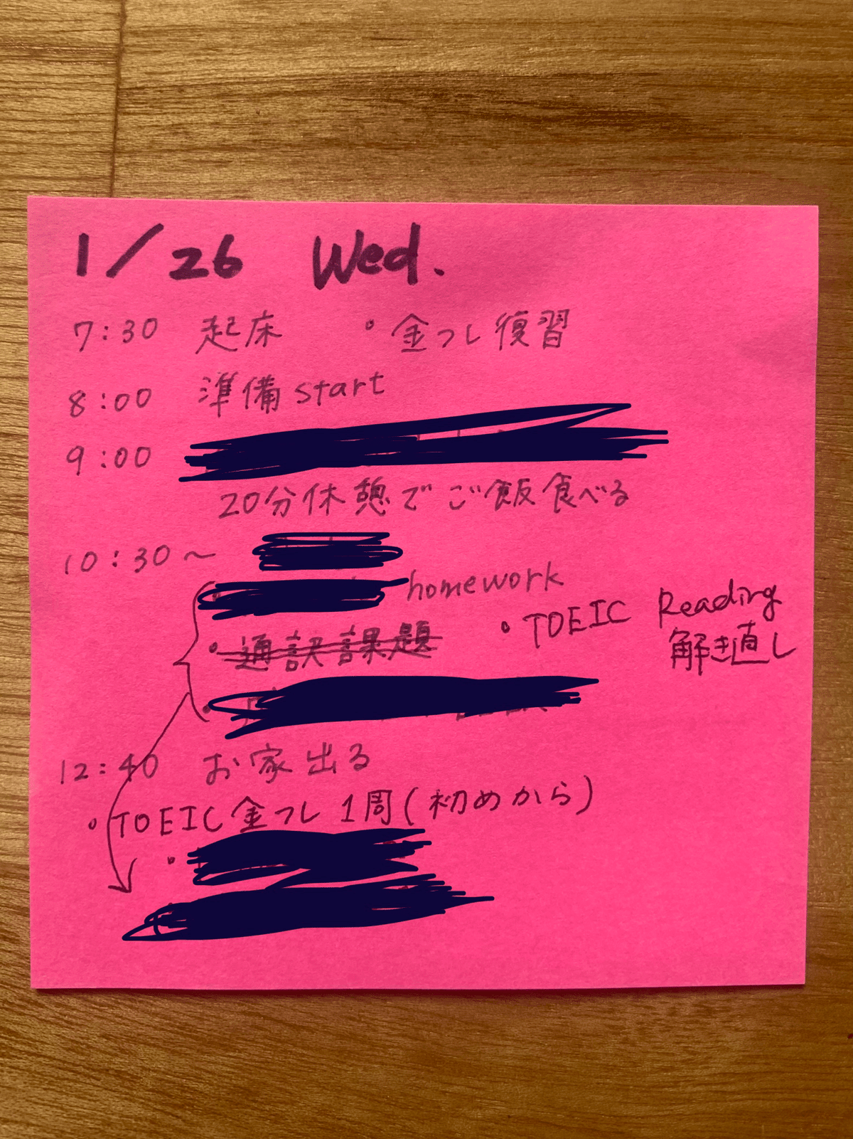 TOEIC】1週間で845点とった勉強法｜青い熊