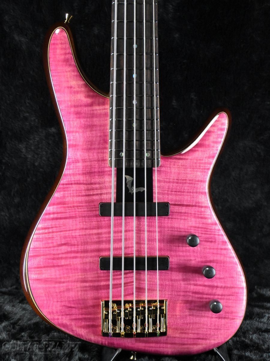 ピンクベース エレキベース プレシジョンベースタイプ PhotoGenic