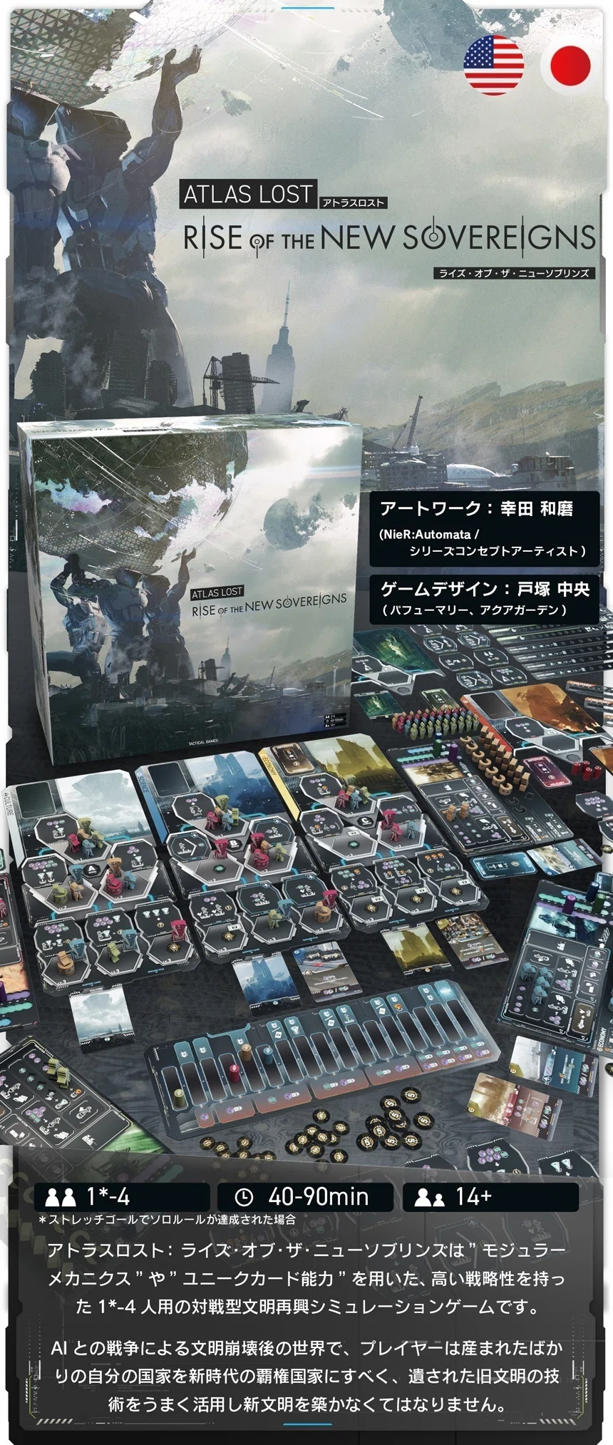 アトラスロスト： ライズ・オブ・ザ・ニューソブリンズ』【kickstarter 