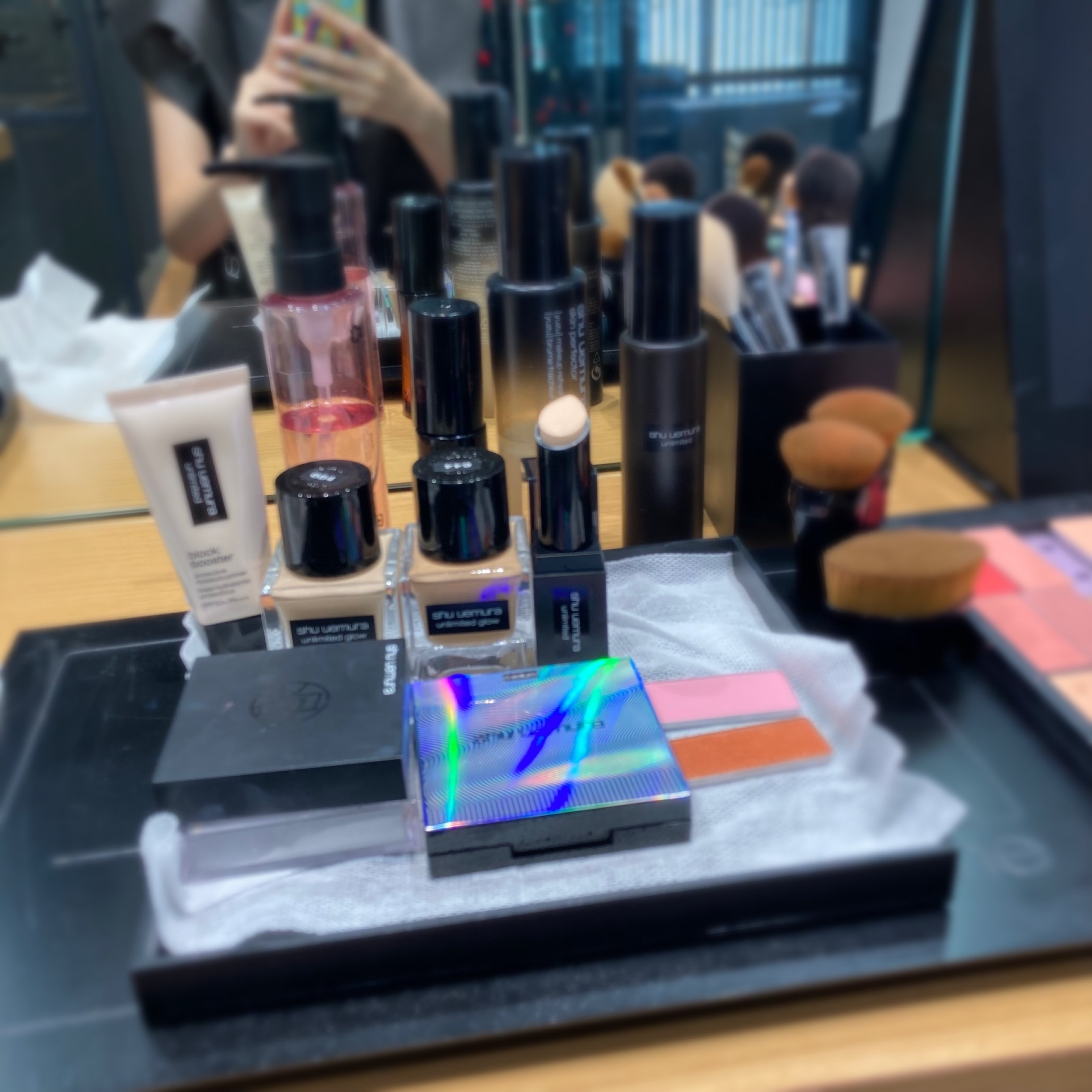 shu uemuraのメイクレッスンと体験型コンテンツやってみた！～先に言う