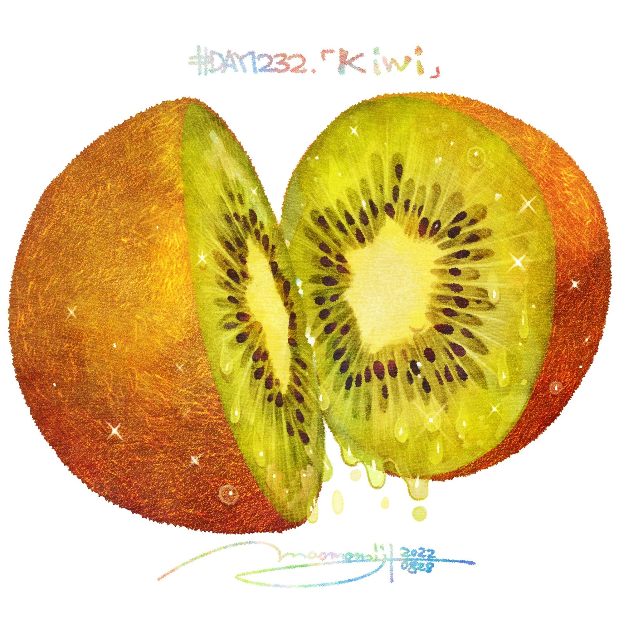 Day1232 キウイ Kiwi もみじ真魚 Maomomiji Note Day1232 キウイ Kiwi もみじ真魚 Maomomiji Note