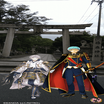 一期一振（写し）が奉納、鶴丸国永(写し)と並ぶまで。宮司さんのお話