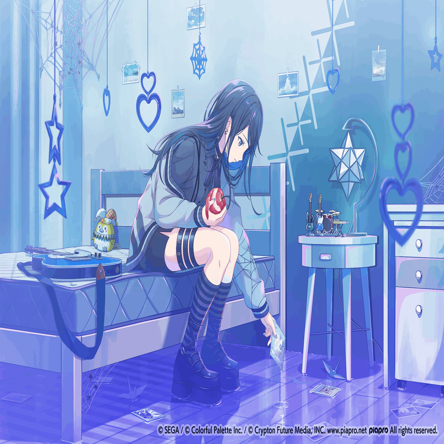 メンバーイラスト制作インタビュー 沈みゆくadolescenceガチャ Colorful Palette
