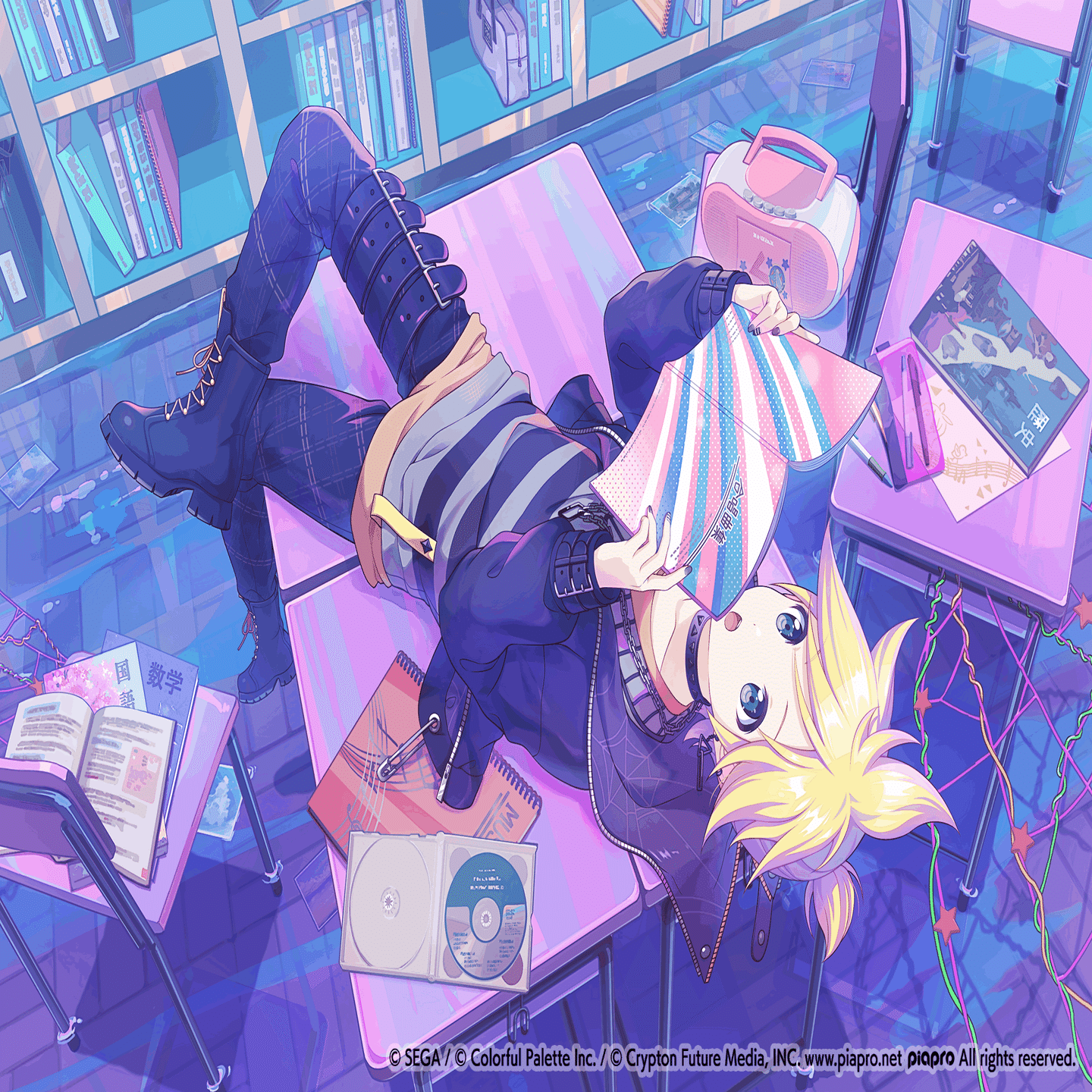 メンバーイラスト制作インタビュー「沈みゆくadolescenceガチャ