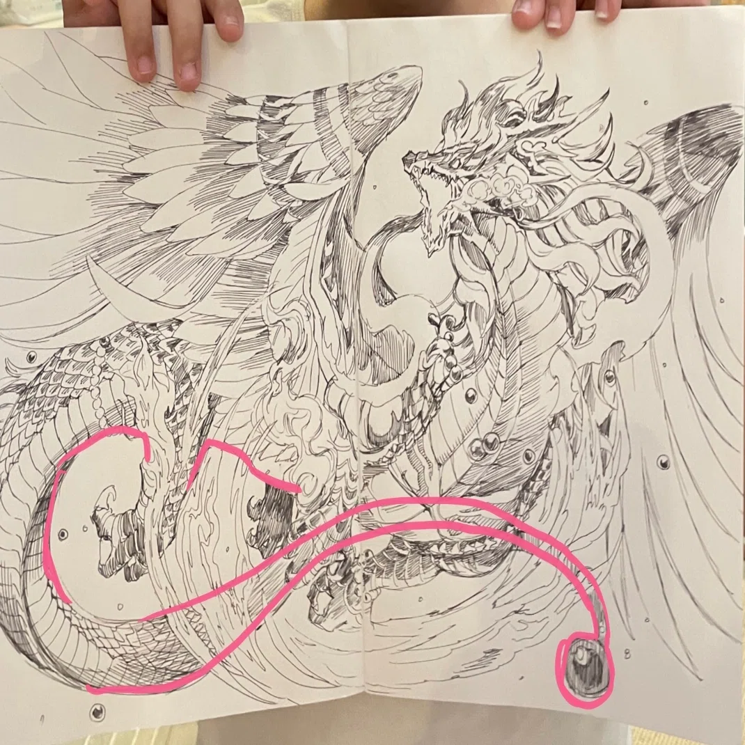 Aiが描いてくれたらいいのにと思って描いたドラゴンと人の弱点について 末次由紀ちはやふる50巻12 13発売 Note